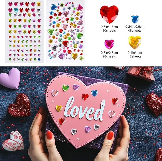 MYDBUYSOME 2774pcs Gem Stickers Jewels - Image 8