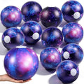 Realspring 12 Pack 8 Inch Galaxy Beach Balls – Space Themed Pool Toys by Realspring