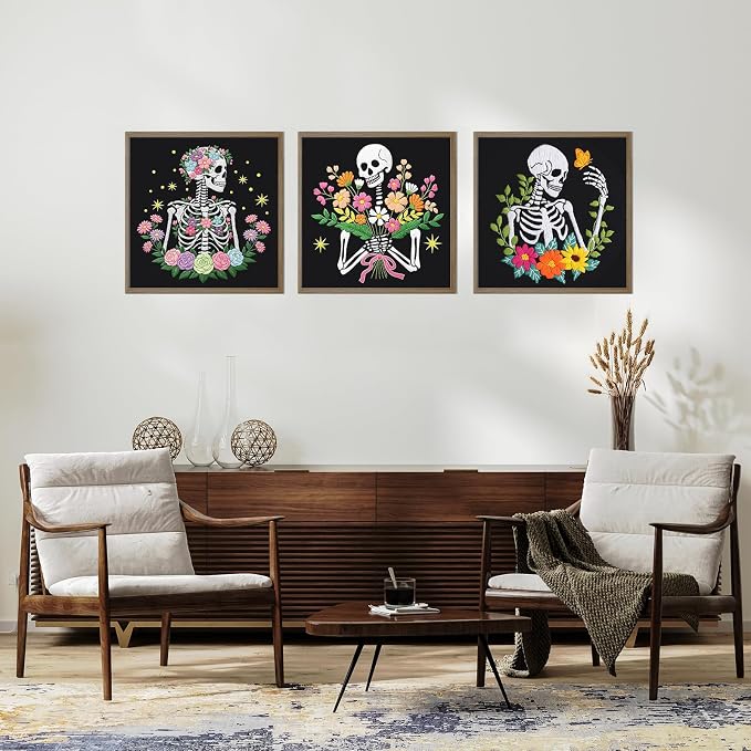 Louise Maelys 3 Pcs Halloween Embroidery Kit - Image 7