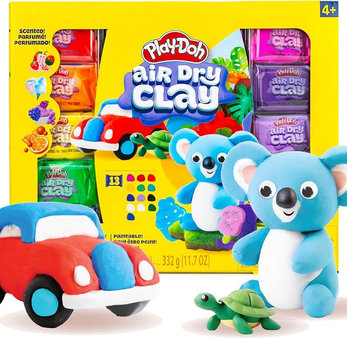 Play-Doh Air Dry Clay Variety Pack, Scented Air Dry Clay by Unknown