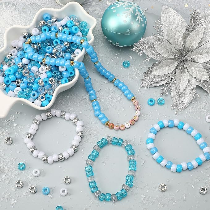 UPINS 1200Pcs Winter Pony Beads - Image 5