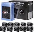 BCW Semi Rigid Card Holder #1 | 2000 Pack | Semi Rigid Card Sleeves by BCW