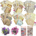 Naszonus 699 Pcs Vintage Scrapbook Paper Kit, Scrapbook Paper Supplies by Naszonus