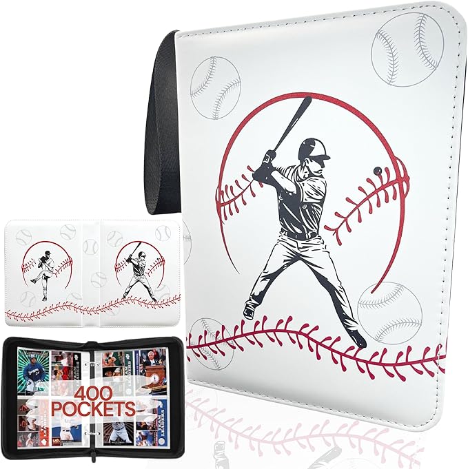 Baseball Card Binder, Trading Card Album by Rucher