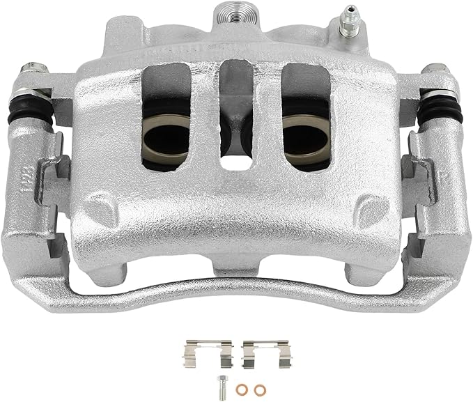 SCITOO 18B4840 Front Right Disc Brake Caliper w/Bracket Fit For Ford For Crown Victoria 2003-2011,For Mercury For Grand Marquis 2003-2011,For Mercury For Marauder 2003-2004, Double Pistons