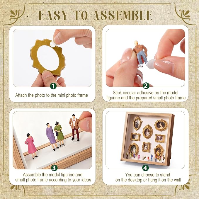 Lineshading DIY Mini Silhouette Shadow Box Museum Frame Kit - Image 6