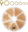 Mr. Pen- Open Jump Rings Set, 6 Assorted Sizes, Jewelry Making Findings by MrPen