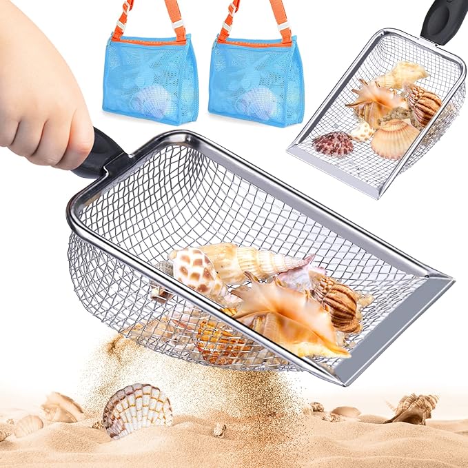 Vodolo 2 PCS Beach Mesh Shovel by Vodolo