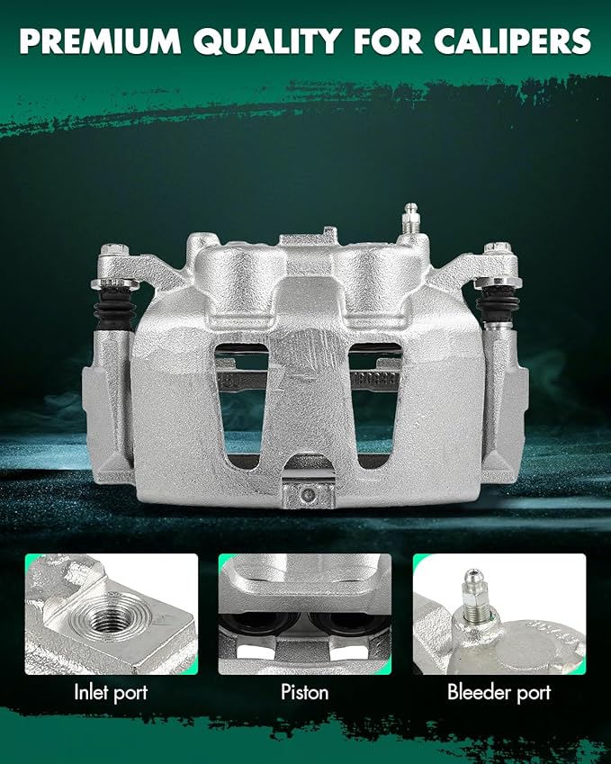 SCITOO 18B5402A Front Left Disc Brake Caliper Assembly w/Bracket For Dodge For Journey 2012-2020