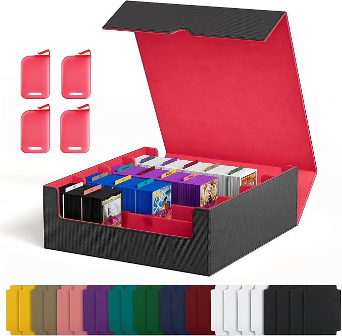 UAONO Trading Card Storage Box, Holds 2400 Sleeved Cards by UAONO