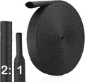 2:1 Heat Shrink Wire Loom Braided Cable Sleeves,Heat Resistant Fabric Woven Shrink Tubing Wiring Harness for Protection Automotive,Harness Cable,Cable Management (1/2"-25ft)