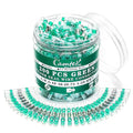 200PCS Solder Seal Wire Connectors Green 18-16 AWG, Marine Grade Self Soldering Heat Shrink Wire Connectors Waterproof Insulated Electrical Butt Splice Wire Terminals for Automotive Boat Truck