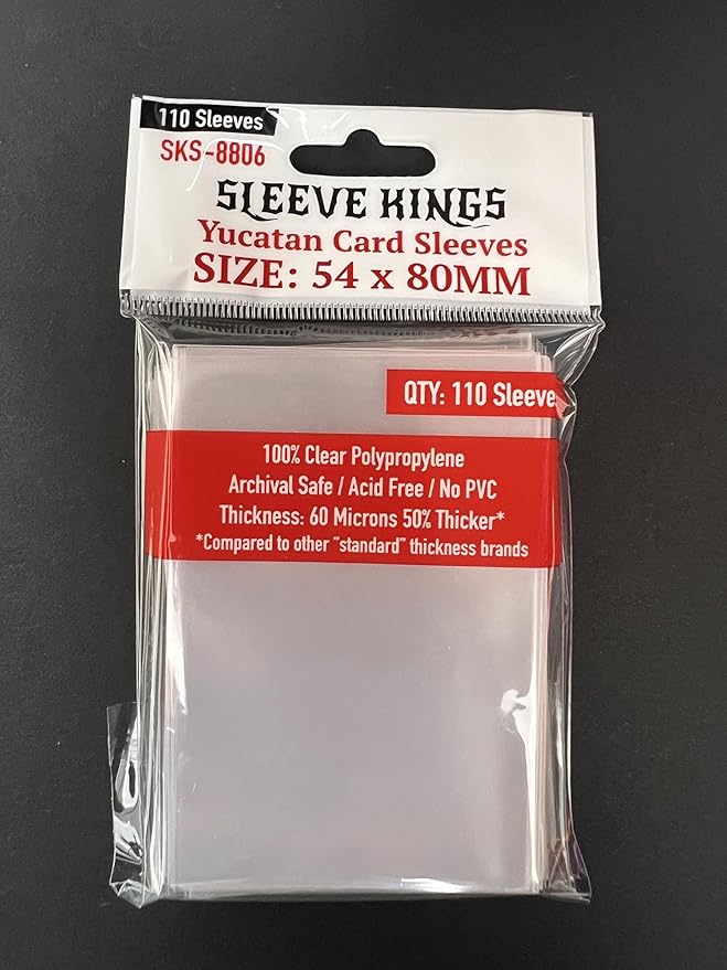 Sleeve Kings Standard Card Sleeves – 110 Count, Medium Size, Compatible - Image 2