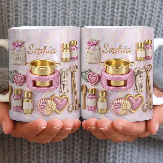 Personalized Nail Tech Mug for Women, Custom Name Coffee Cup for Manicurist - Image 7
