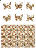 Cotton Patchwork Quilting Fabric Panel – 155×100 cm, 100% Cotton, Made in by FabricsTown
