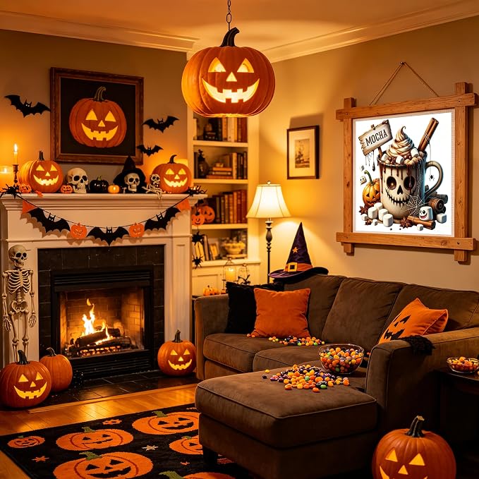 KYOQFVN Halloween Counted Cross Stitch Kits - Image 5