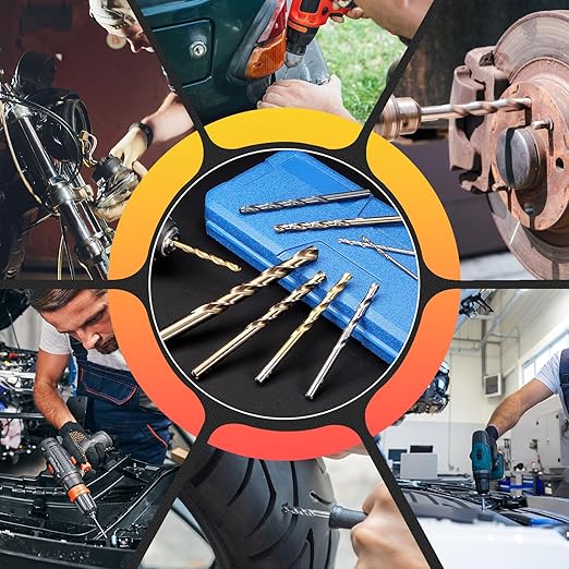 Drill Bit, 0.6mm Cutting Diameter, 4241 HSS 118° Cutting Angle Uncoated Bright Versatile Jobber Bits - (Applications: for Drilling Plastic Wood Soft Metal), 5-Pieces