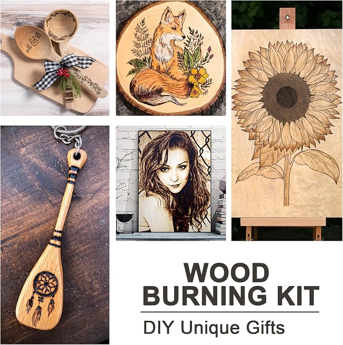 116pcs Wood Burning Kit, Professional Wood Burning Tool - Image 6