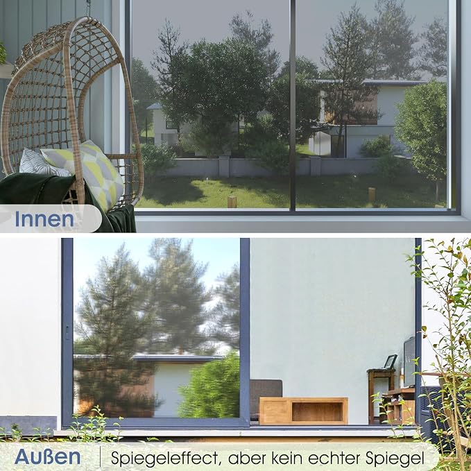 rabbitgoo Window Privacy Film One Way Window Tint - Image 4