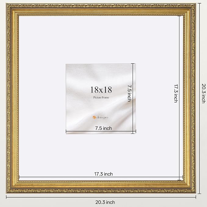 eletecpro 18x18 Picture Frames Set of 2 - Image 3