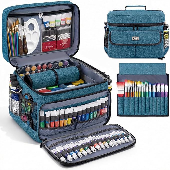JJRING Acrylic Paint Organizer Bag by JJRING