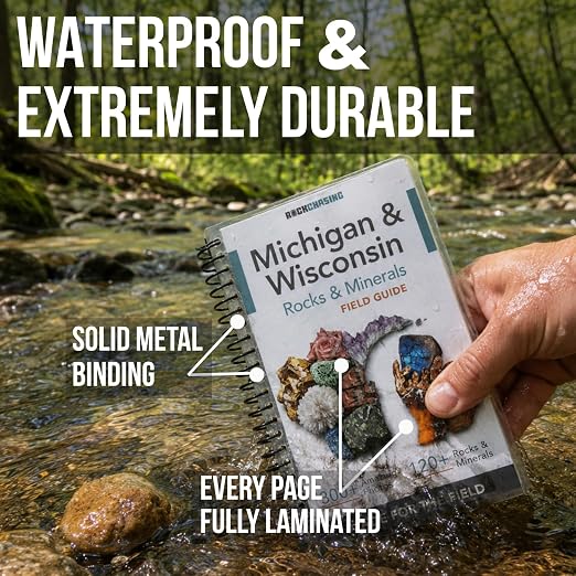 Michigan and Wisconsin Rocks And Minerals Field Guide | Find And Identify Rocks - Image 3