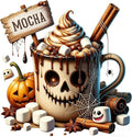 KYOQFVN Halloween Counted Cross Stitch Kits by KYOQFVN