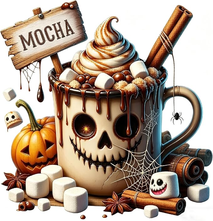 KYOQFVN Halloween Counted Cross Stitch Kits by KYOQFVN