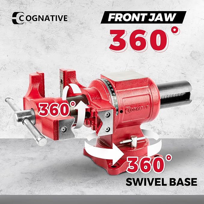 Upgraded UPG 5-Inch Terminal Location Bench Vise - Image 3
