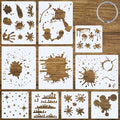 Marspark 10 Pcs Graffiti Stencils by Marspark