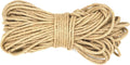 6mm x 300 Feet Natural Jute Rope, Twine for Gardening Tomato Climbing Plant Tie Floristry Crafts Gift Wrapping Packing Decor