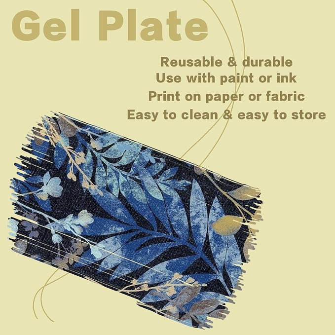 BuzzBright Gel Printing Plate kit, Complete Printmaking Set - Image 4