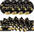48Pcs We Will Miss You Paper Plates and Napkins Farewell Party Decorations by Qyeahkj