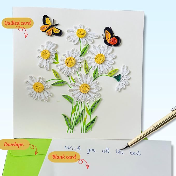 Quilling Cards, handmade card, quilled cards - Image 7