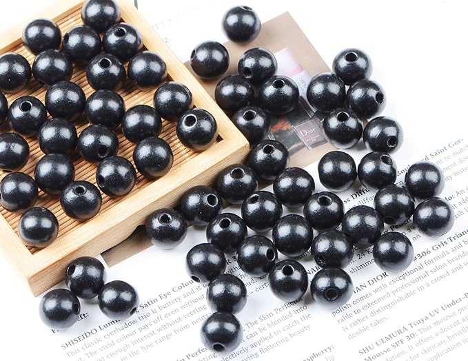 AD Beads Large Hole Wood Spacer Wooden Jewelry Making Bracelet Necklace - Image 5
