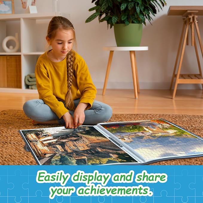 1000 Pcs Puzzle Storage Portfolio Folder - Image 7