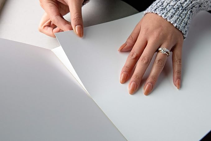 Strathmore 300 Series Bristol Paper Pad, Tape Bound, 9x12 inches, 20 Sheets - Image 4