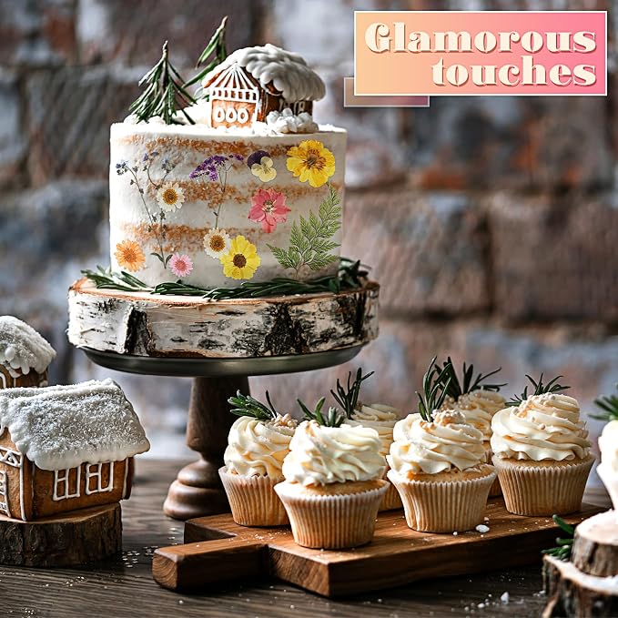 eBoot 72 Pcs Dried Pressed Flowers - Image 3