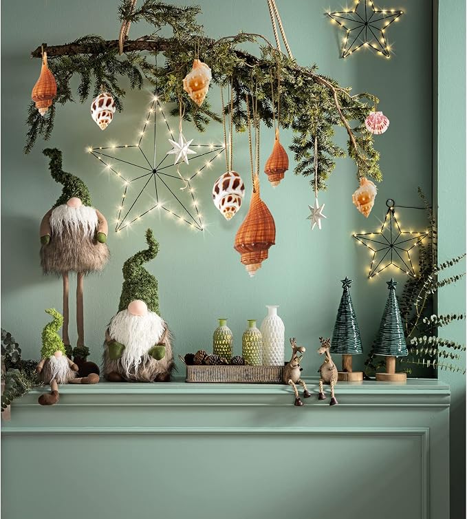 20 PCS Seashells Hanging Ornaments Natural Shells Decorations Beach Ocean - Image 2
