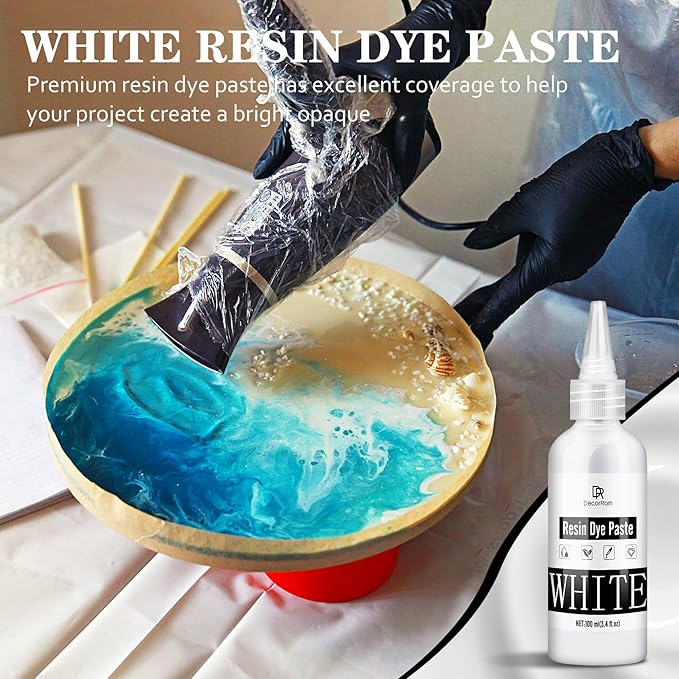 White Epoxy Resin Pigment Paste - Image 3