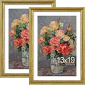 Vittanly 13x19 Poster Frames Set of 2, Ornate Vintage Photo Frame by Vittanly