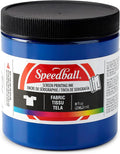 Speedball 045650, Fabric Screen Printing Ink, 8 Fl oz., Process Cyan by SpeedballArt