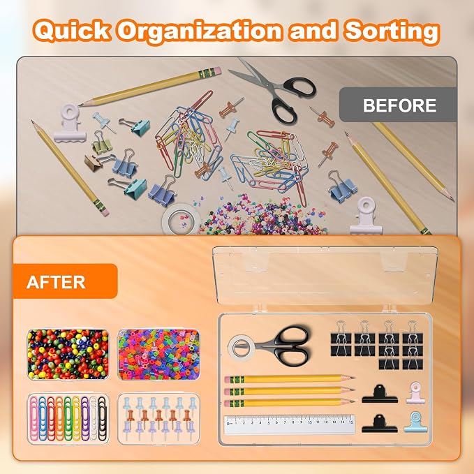 Bead Organizer Box, Craft Storage Box - Image 4