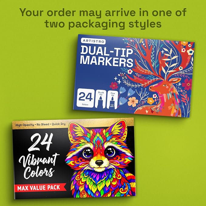 ARTISTRO 24 Acrylic Paint Markers - Image 9