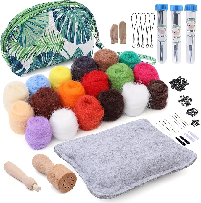 IMZAY Needle Felting Kit, Needle Felting Starter Kit by Imzay