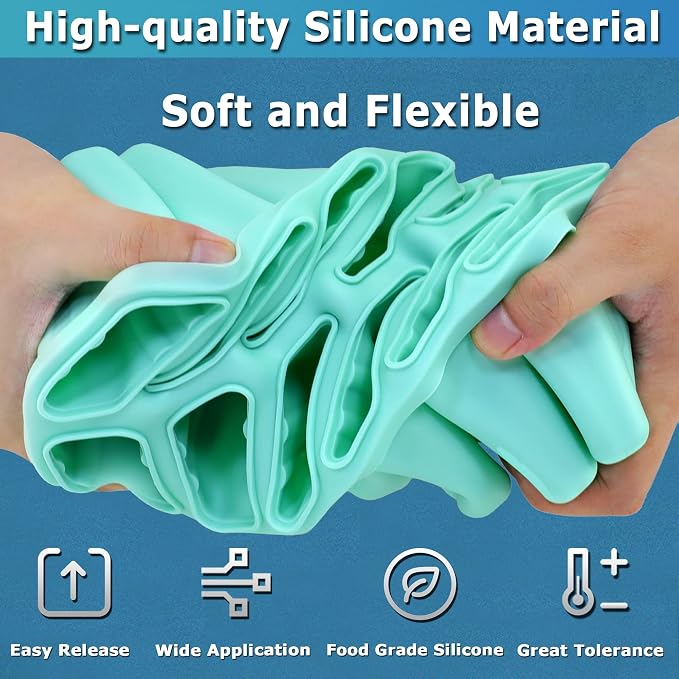 Silicone Popsicle Molds 10-cavity, DIY Ice Pop Mold - Image 7