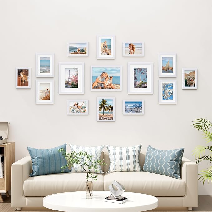 Vittanly 15 Pack Picture Frames Collage Wall Decor - Image 2