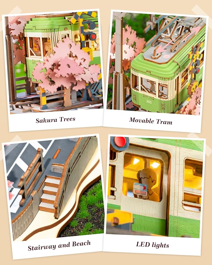ROBOTIME 3D Puzzles for Adults DIY Model Building Toy - Image 4