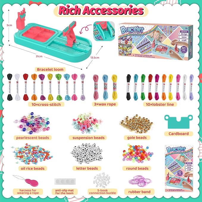 Cmiolacuna Friendship Bracelet Making Kit - Image 2