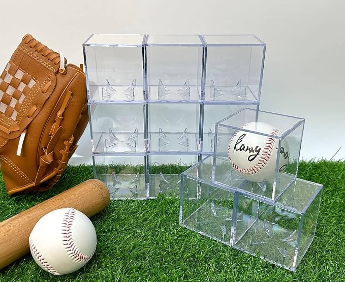 8 Pack Baseball Display Cases - Image 6